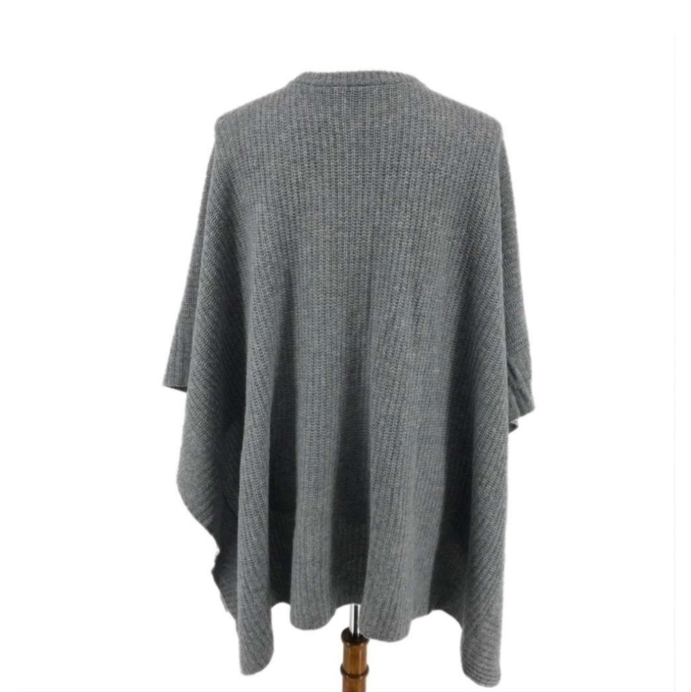 Halogen Cashmere Poncho - Picture 3 of 8